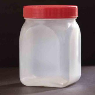 500 gm B.A. PP (S.Q.) jar with cap